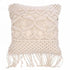 NEW! Natural Macrame Fringe Cushion