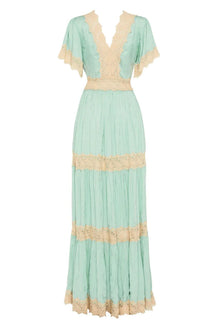 SPELL Ocean Gown (S)  Bella Women's Consignment Boutique