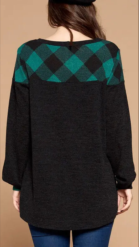 Buffalo Check Top (3 Colours) S-L