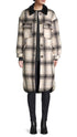 APPARIS Plaid/Faux Fur Lined Coat (M)
