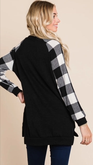 Buffalo Check Tunic (2 colours) S-L