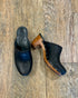 UGG Black Leather Clogs (8)