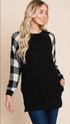 Buffalo Check Tunic (2 colours) S-L