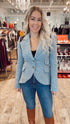 SMYTHE-Wool & Leather Blazer (6) FITS 4