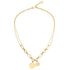 WELL DUNN Benedict Gold Coins & Links Necklace