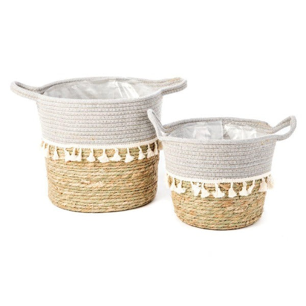 BOLLYWOOD JUTE PLANT POTS