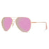 NEW! Polarized Pink/Gold Metal Frame Sunglasses