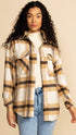 PM - Brown Plaid Shacket