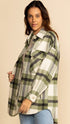 PM - Green Plaid Shacket