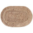KARENA Oval Jute Area Rug