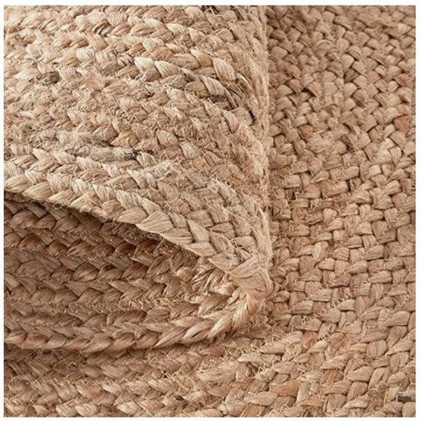 KARENA Oval Jute Area Rug