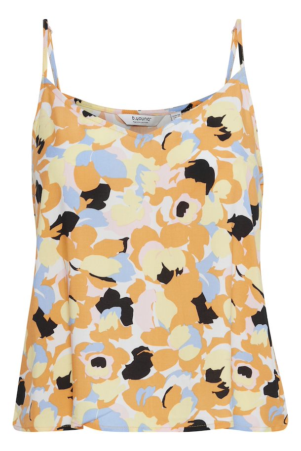 B YOUNG Sleeveless Print Blouse