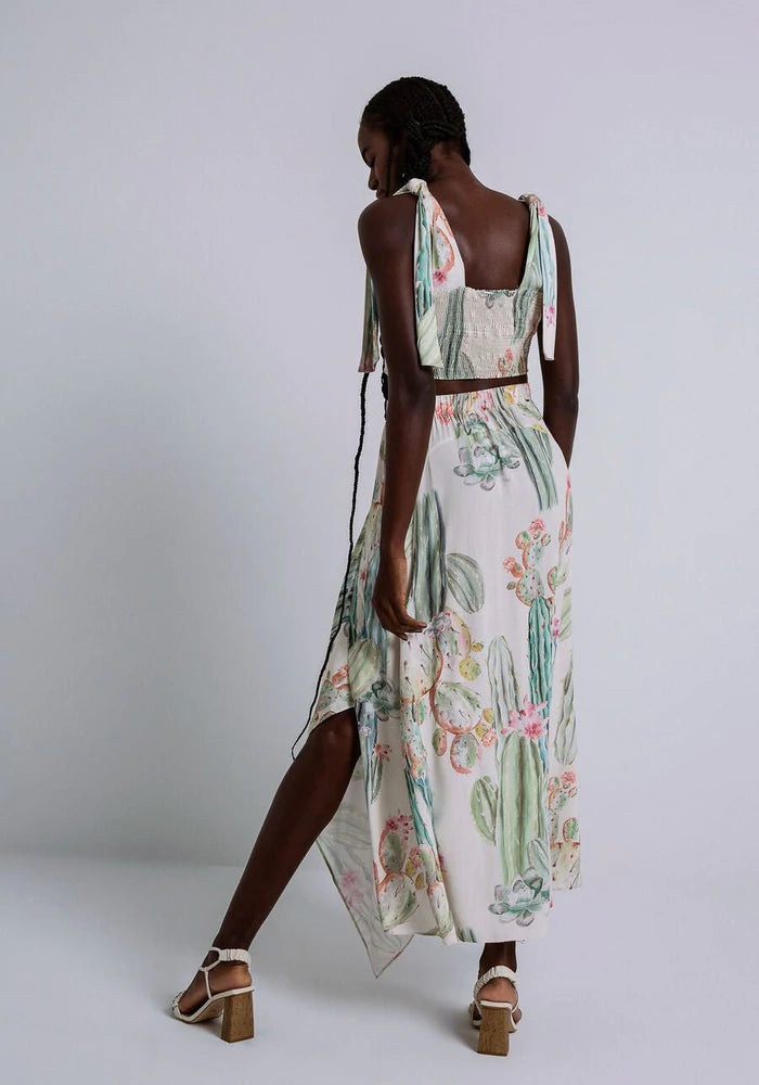 LEZ A LEZ Cactus Midi Skirt