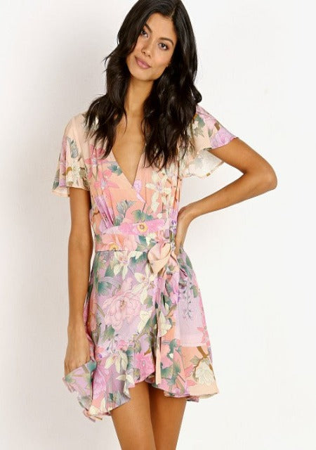 SPELL Lily Mini Dress (L - Fit M/L)